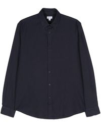 Sunspel - Tonal Stitching Cotton Shirt - Lyst