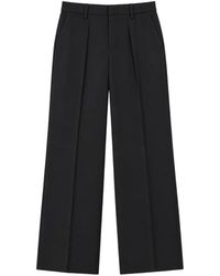 N°21 - Pleated Wide-Leg Trousers - Lyst