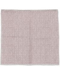 Eleventy - Polka-Dot Pocket Square - Lyst