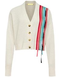 Hellessy - Kane Ribbon-Trimmed Cotton Cardigan - Lyst