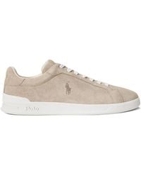 Polo Ralph Lauren - Heritage Court Ii Suede Low-Top Sneakers - Lyst