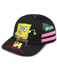 Supreme - X Spongebob Square Pants X Jeff Hamilton Logo-Print Baseball Cap - Lyst