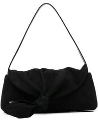 ROTATE BIRGER CHRISTENSEN - Shoulder Bag Rotate Suede - Lyst