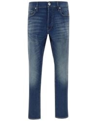 G-Star - Logo Patch Jeans - Lyst