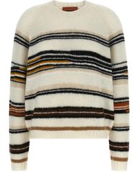 Missoni - Stripes Intarsia Sweater - Lyst