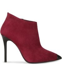 Giuseppe Zanotti - Pointed Leather Ankle Boots - Lyst