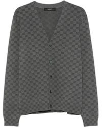Gucci - Wool And Silk Cardigan - Lyst