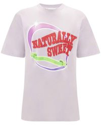 JW Anderson - T-shirt Naturally Sucré - Lyst
