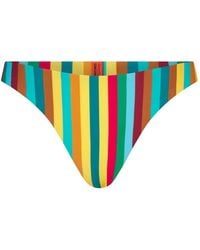 Simon Miller - Bwai Stripe-Print Bikini Bottoms - Lyst
