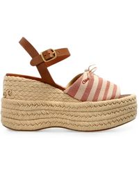 Chloé - Sandales À Plateforme - Lyst