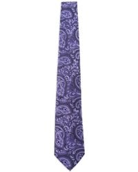 Etro - Jacquard Paisley-Print Silk Tie - Lyst