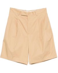 Jil Sander - Pocket Pleated Shorts - Lyst