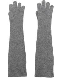 TOTEME - Ribbed Gloves - Lyst