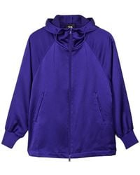 Y-3 - Hooded Raglan-Sleeve Jacket - Lyst