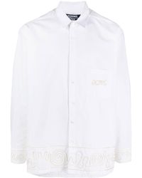 Jacquemus - Embroidered Design Long-sleeve Shirt - Lyst