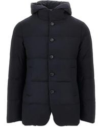 DUNO - Cappotto Trapuntato Bjorn Con Cappuccio - Lyst