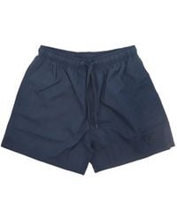HTC - Logo-Patch Drawstring Swim Shorts - Lyst