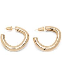 JOSEPH - Chunky Hoop Earrings - Lyst
