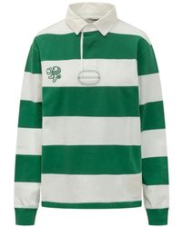 Woc - Striped Polo - Lyst