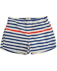 Pier Sicilia - Luchino Horizontal-Stripe Swim Shorts - Lyst