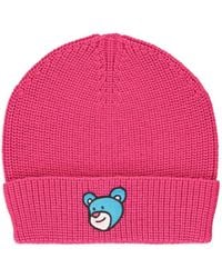 INBETWEENERS - Ribbed Logo-Detail Knitted Hat - Lyst
