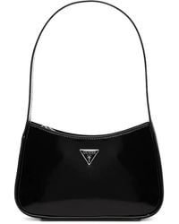 Guess - Arnela Logo-Plaque Shoulder Bag - Lyst