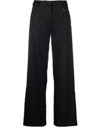 Marine Serre - Pantalones de vestir con luna estampada - Lyst