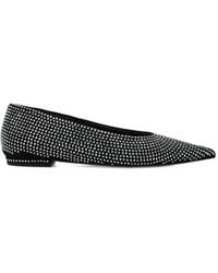 ROTATE BIRGER CHRISTENSEN - Embellished Flat Pumps - Lyst