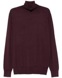Aspesi - Turtle-Neck Wool Sweater - Lyst