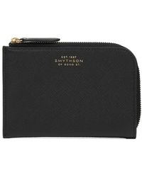 Smythson - Portafoglio Panama Con Zip - Lyst