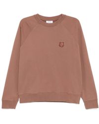 Maison Kitsuné - Bold Fox Head Sweatshirt - Lyst