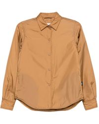 Aspesi - Padded Snap-Fastening Shirt - Lyst