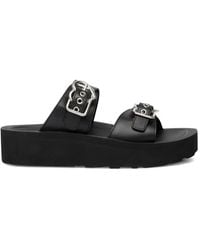 Love Moschino - Buckle Strap Sandals - Lyst