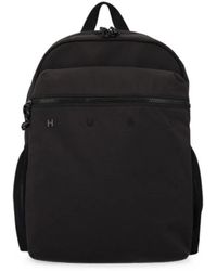 HUGO - Logo-Plaque Zip-Fastening Backpack - Lyst