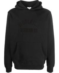 Woolrich - Hoodie Mit Logo-Prägung - Lyst