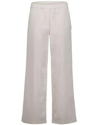 BETTY&CO - Elasticated Straight-Leg Trousers - Lyst