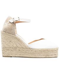 Castañer - Espadrillas Chiara Con Zeppa - Lyst