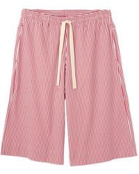 Jacquemus - D'Été Stripe-Print Drawstring Shorts - Lyst