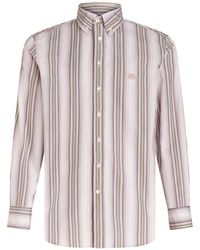 Etro - Stripe-Print Button-Down Shirt - Lyst