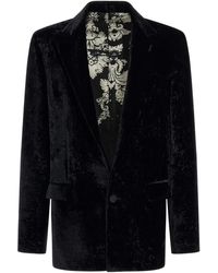 Roberto Cavalli - Single-Breasted Blazer - Lyst