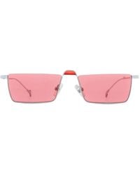 Eyepetizer - Shibuya Rectangle-Frame Sunglasses - Lyst