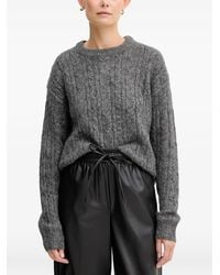 Silvian Heach - Cable Knit Sweater - Lyst
