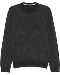 BOSS - Jersey Con Motivo En Jacquard - Lyst