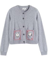 Chinti & Parker - Cárdigan con botones de x Peanuts - Lyst