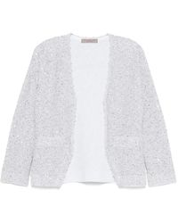 D.exterior - Faux-Pearl Embellished Jacket - Lyst