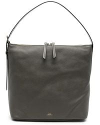 A.P.C. - Vera Grained Leather Shoulder Bag - Lyst