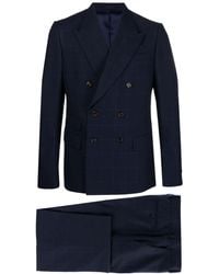 Gucci - GG Overcheck-jacquard Wool Suit - Lyst