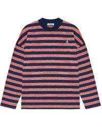 Jil Sander - T-Shirt Rayé À Manches Longues - Lyst