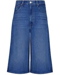 Mother - Whole Lot Wide-Leg Jeans - Lyst