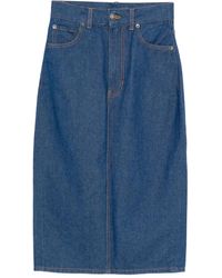 Fiorucci - Denim Pencil Skirt - Lyst